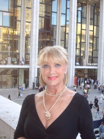 Christine at Lincoln center in New York City